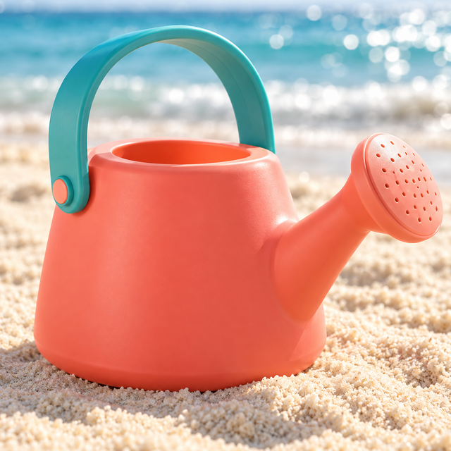 AI-generated concept illustration: Seaside Sprinkle Watering Can
