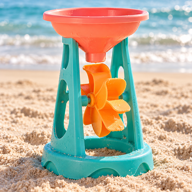 AI-generated concept illustration: Tide Turn Sand Wheel